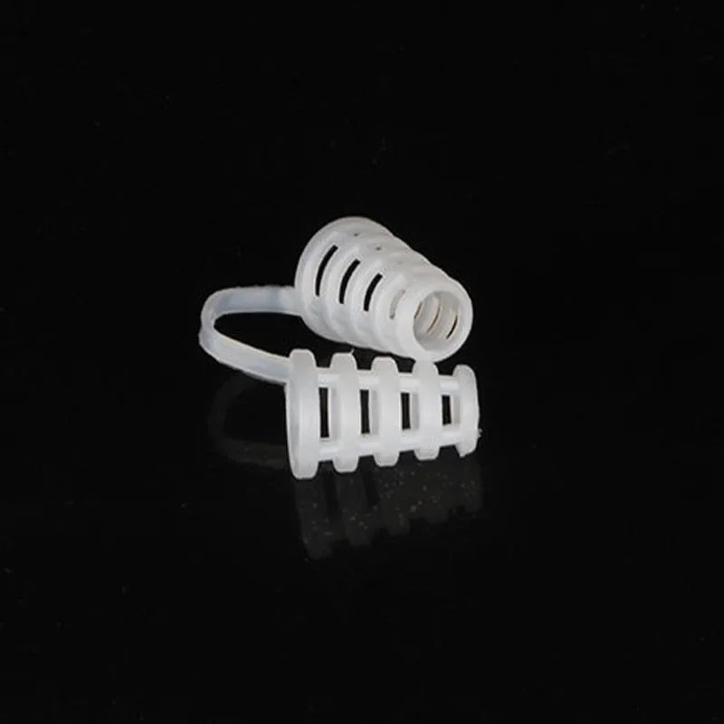 2Pcs Anti Snoring Breathe Easy Sleep Nose Clip Anti Snore Anti Snoring Aid Nasal Dilators Device Congestion Aid No Strips Cones