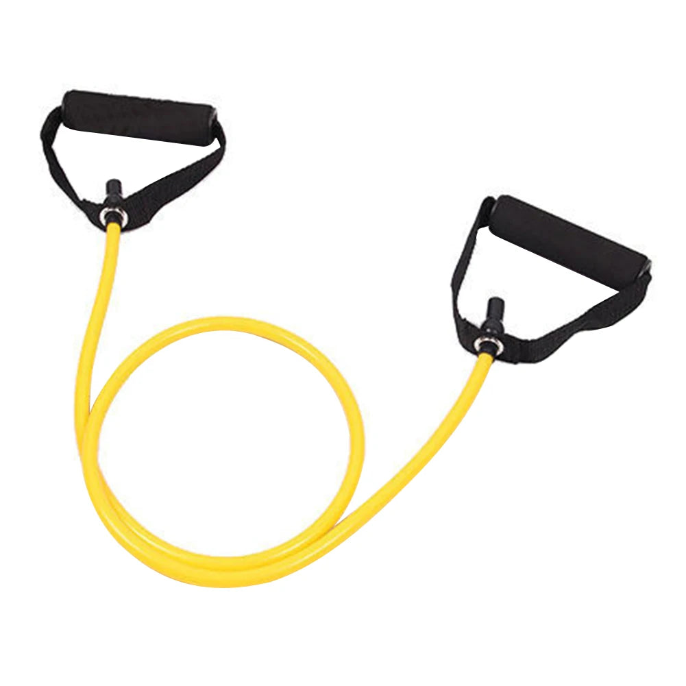 Resistance Bands with Handles Elastic Exercise Bands Workout Bands Fitness Bands for Muscle Training/Shape Body/Physical Therapy