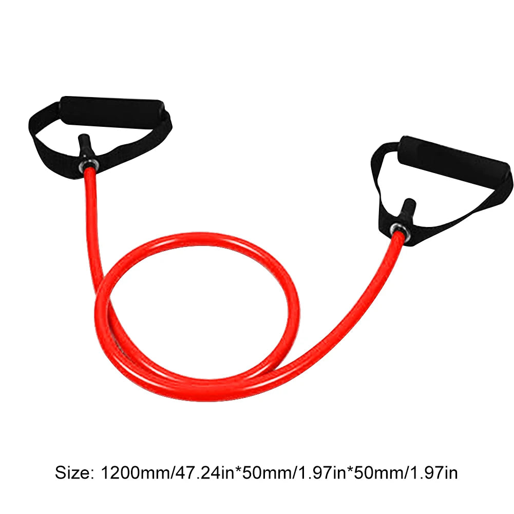 Resistance Bands with Handles Elastic Exercise Bands Workout Bands Fitness Bands for Muscle Training/Shape Body/Physical Therapy