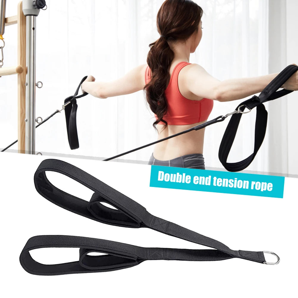 Long Triceps Strap Anti-Slip Muscle Training Tricep Rope Cable Multi-Purpose Tricep Pull Down Rope for Gym Fitness Accessories