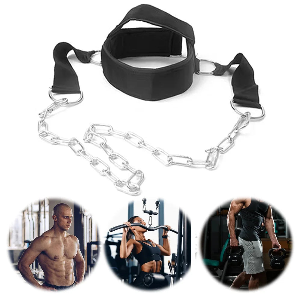 Head Neck Training Head Harness Gym Fitness Weight Bearing Cap Neck Exerciser Neck Muscle Power Training