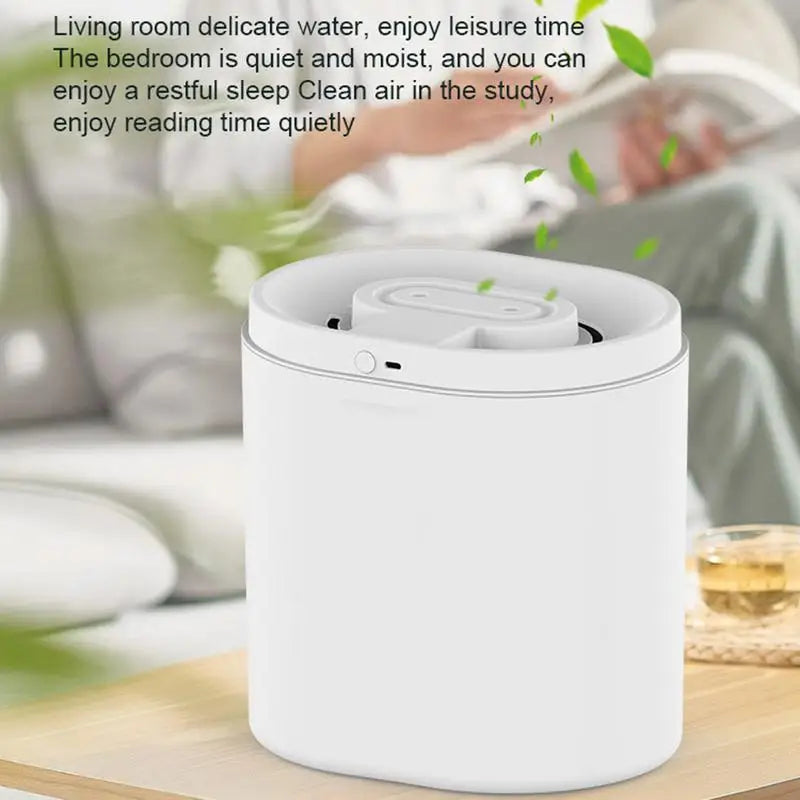 Large Room Humidifier Aromatherapy Diffuser Large Capacity Silent Air Purifier Double Spray Nozzle Personal Humidifier With