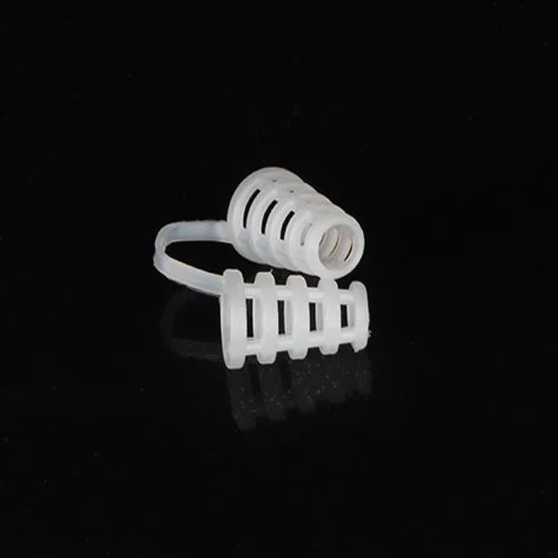 2Pcs Anti Snoring Breathe Easy Sleep Nose Clip Anti Snore Anti Snoring Aid Nasal Dilators Device Congestion Aid No Strips Cones