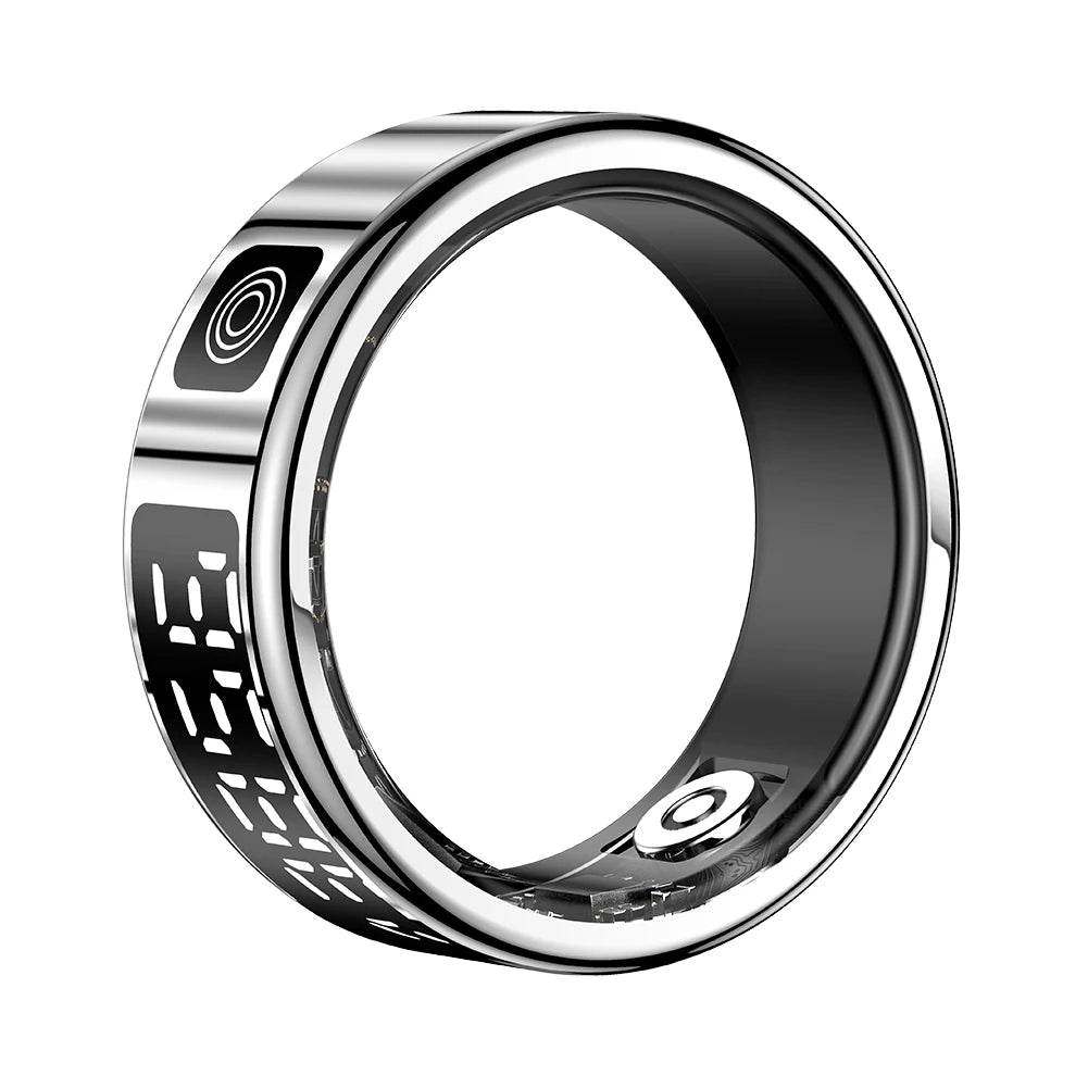 RS08 Smart Ring Multi-sport Modes Health Fitness Rings Bluetooth-Compatible 5.1 Sport Health Ring for Men Women for Android iOS