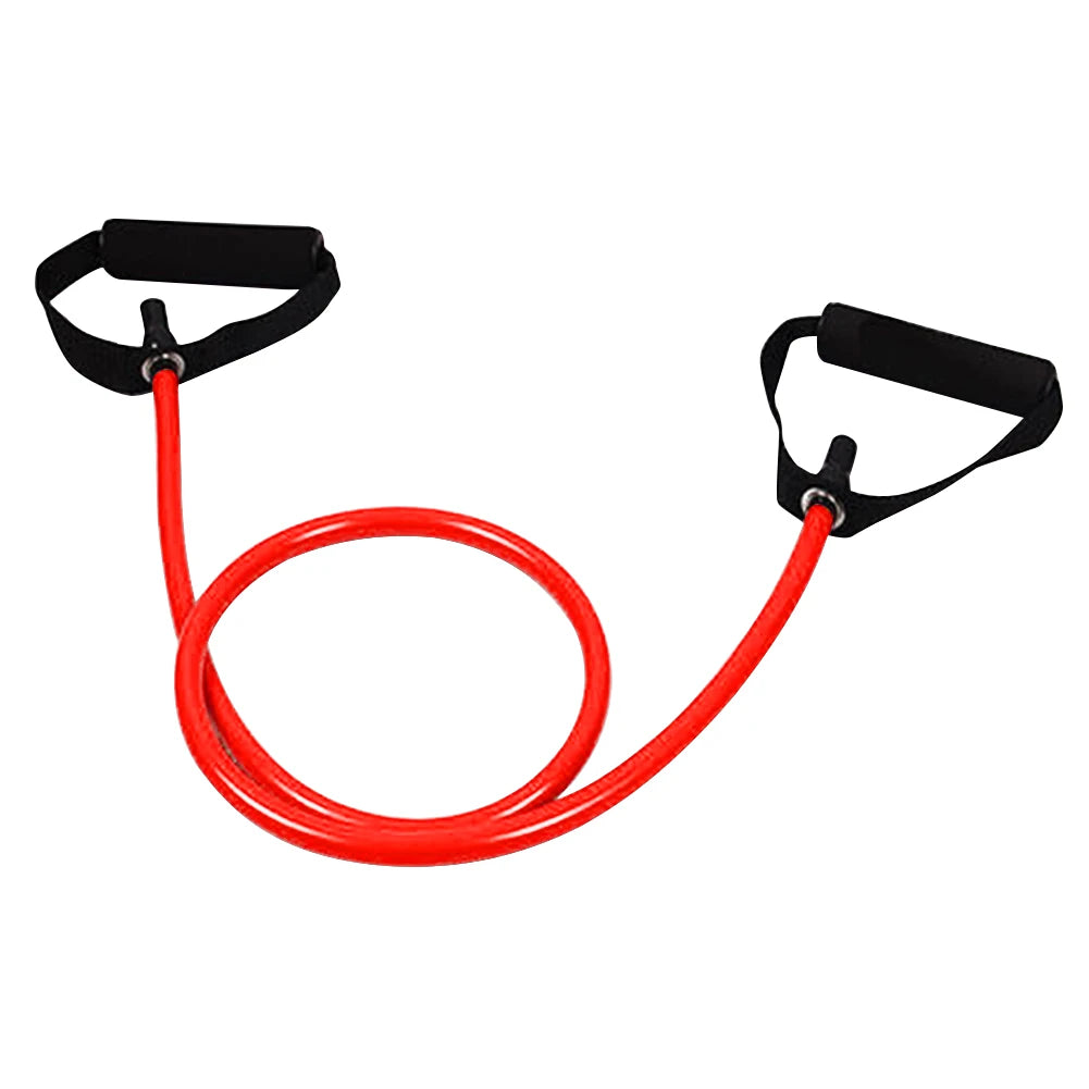 Resistance Bands with Handles Elastic Exercise Bands Workout Bands Fitness Bands for Muscle Training/Shape Body/Physical Therapy