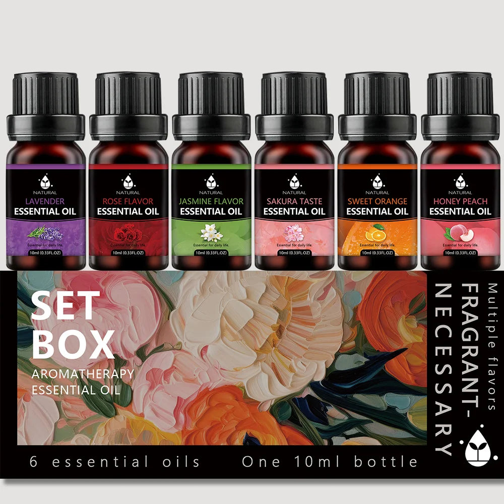 10ml Water Soluble Aromatherapy Essential Oil Humidifier Diffuser Essential Oil Home Fragrance Products Reed Diffuser Oils