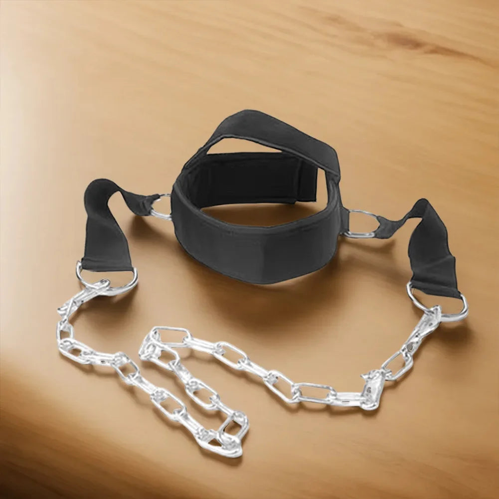 Head Neck Training Head Harness Gym Fitness Weight Bearing Cap Neck Exerciser Neck Muscle Power Training