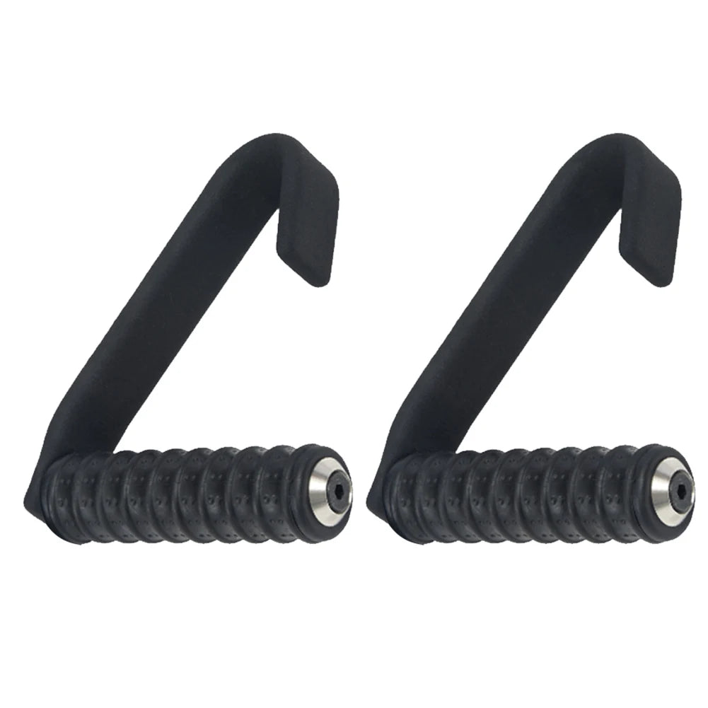 2Pcs Pulls Up Grip Handle Pulls Up Resistance Band Handle Non Slip Workout Handle Ergonomic Heavy Duty for Gym Fitness
