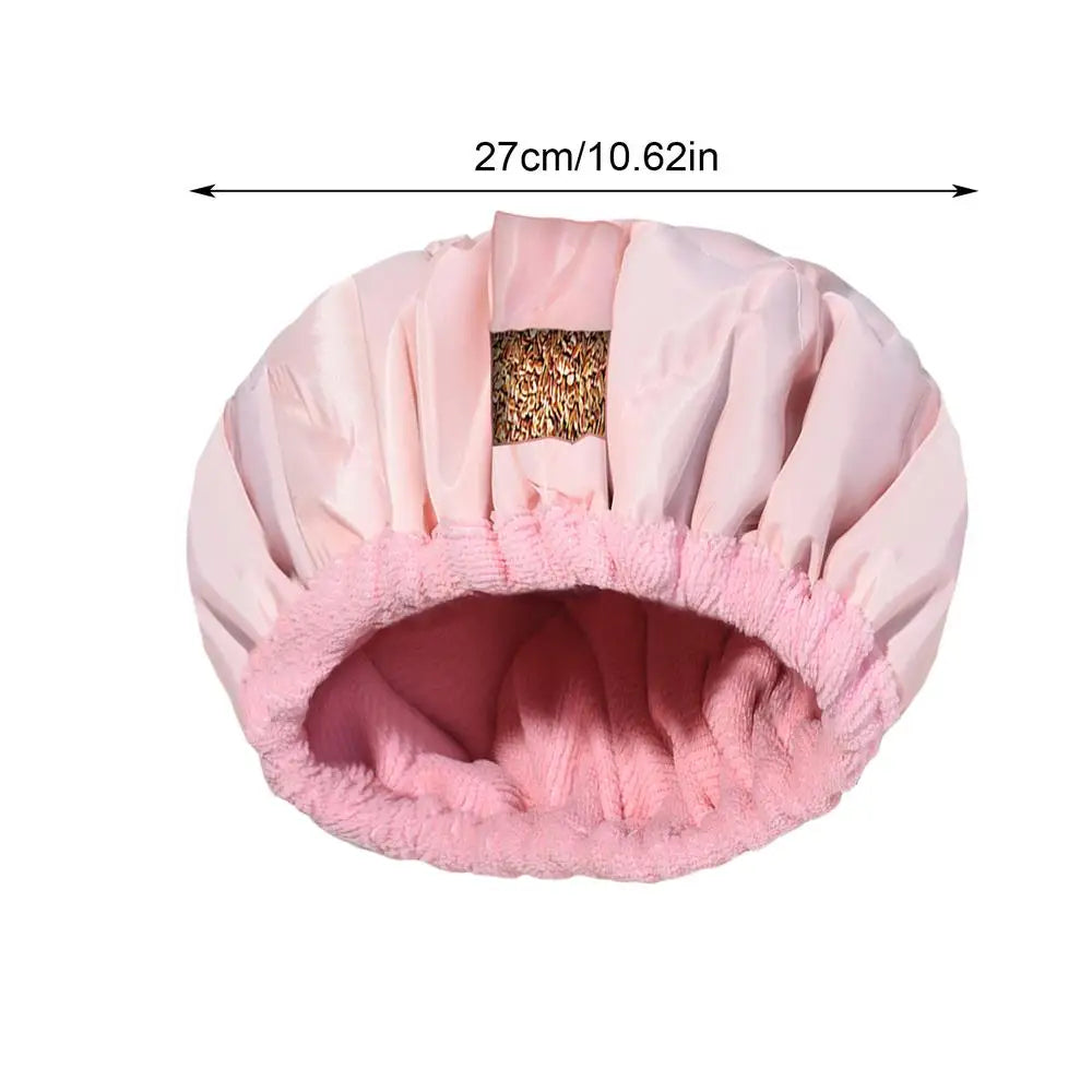 Heat Cap For Deep Conditioning Cordless Heat Cap Deep Conditioning Cordless Heat Cap For Spa Care At Home Flaxseed Hair Steamer