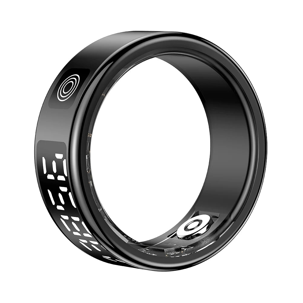 RS08 Smart Ring Multi-sport Modes Health Fitness Rings Bluetooth-Compatible 5.1 Sport Health Ring for Men Women for Android iOS