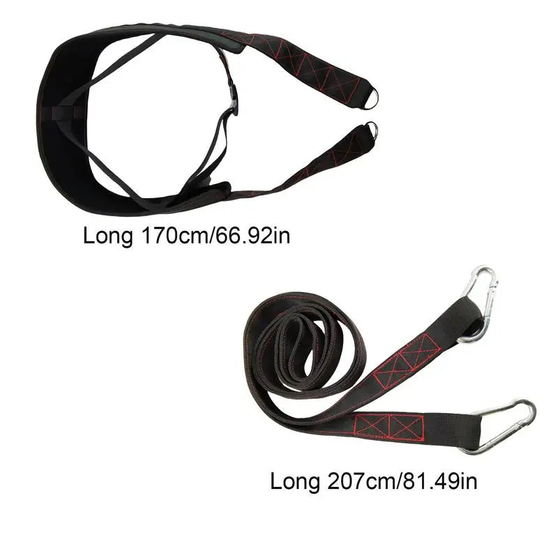 Weight Lifting Belts For Pulling Sled Exercise Pulling Belt Oxford Cloth Soft Padding Fitness Equipment For Strength Training