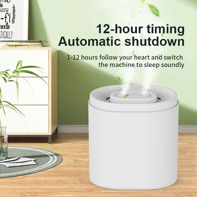 Baby Humidifiers For Nursery 6L Silent Aromatherapy Diffuser Large Capacity Air Purifier Double Spray Nozzle Personal Humidifier